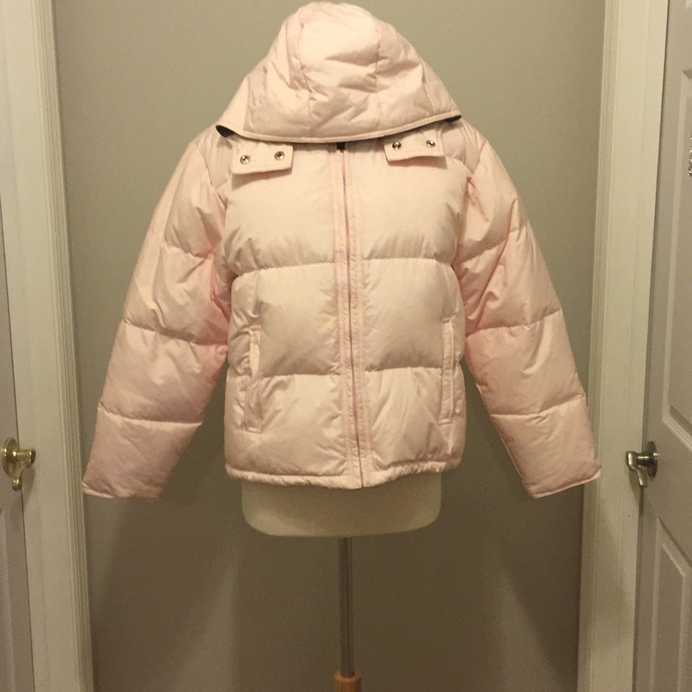 NY & CO light pink puffer coat